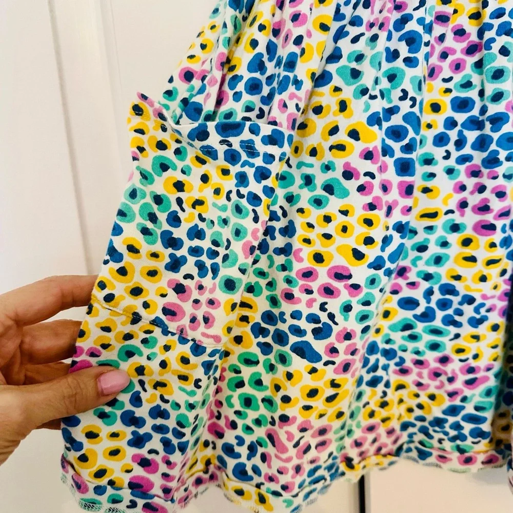 Kite | Multicolor Leopard Print Pocket Dress | size 5
